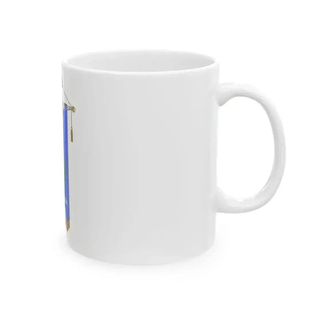 Arzago dAdda-Gonfalone (Italy) White Coffee Mug - Go Mug Yourself