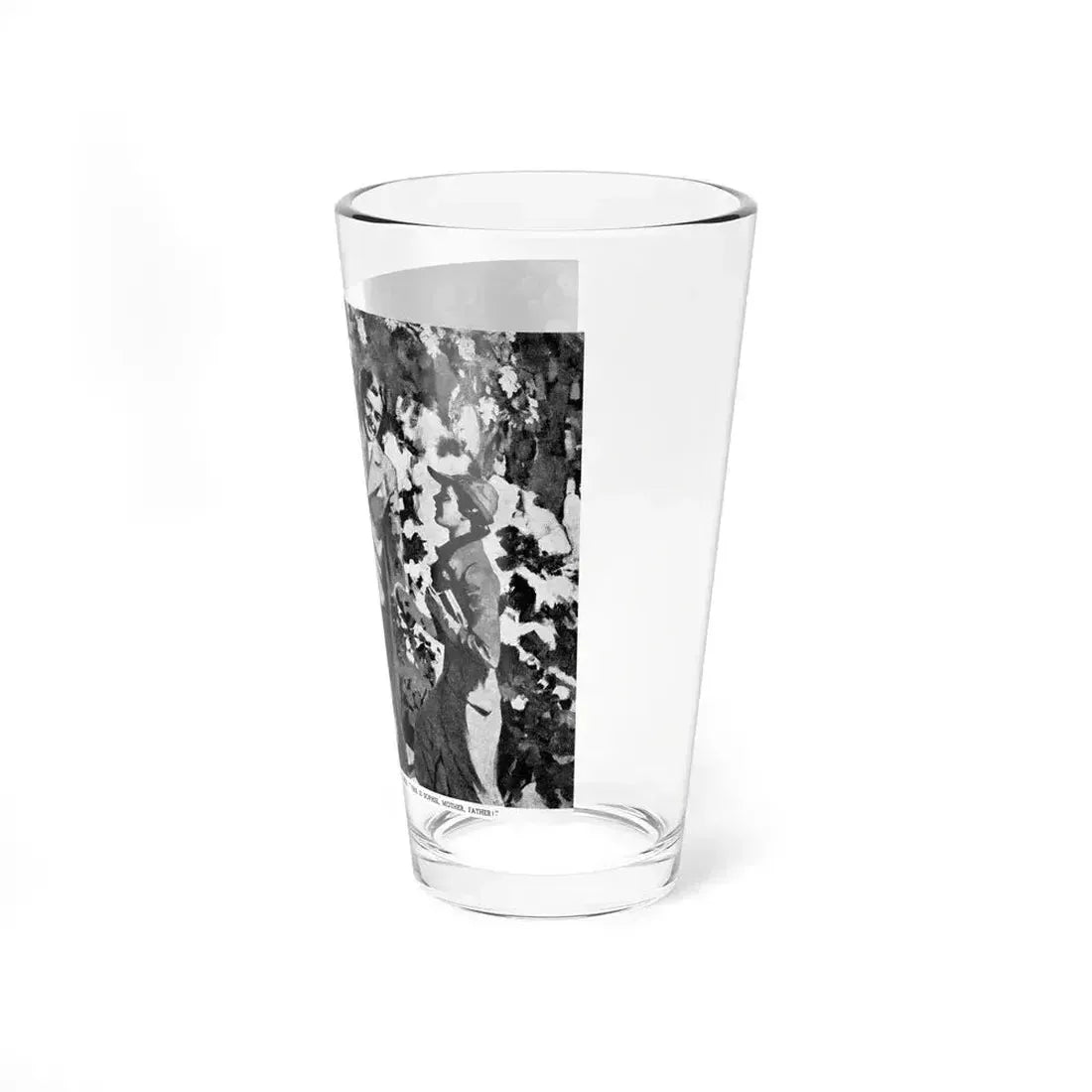 As Big A Fool, Liberty magazine, April 18, 1936 (Magazine Illustration) Pint Glass 16oz - Go Mug Yourself