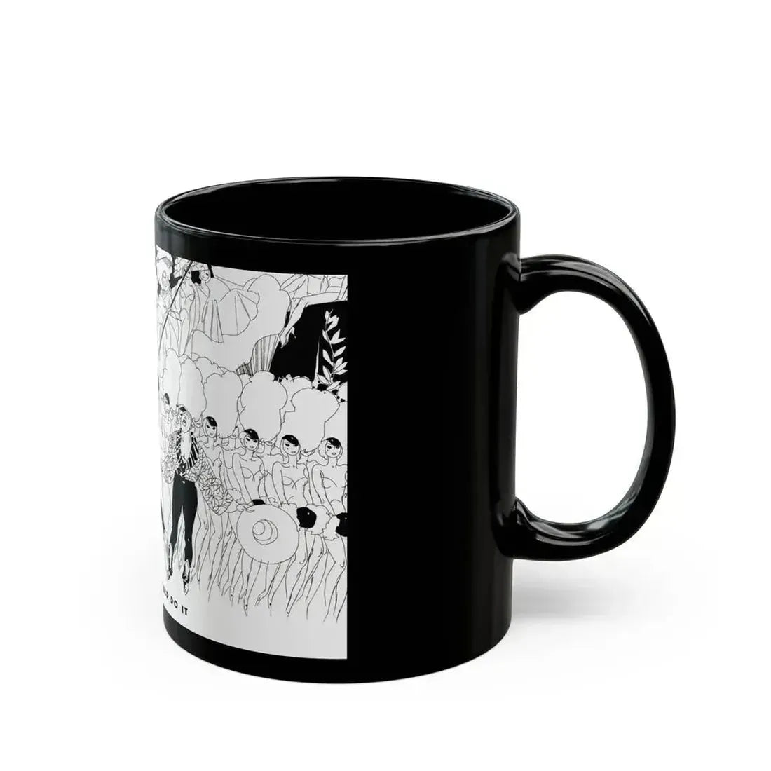 As Flo Ziegfeld Would Do It, Ballyhoo Magazine, November 1931 - Black Coffee Mug - Go Mug Yourself