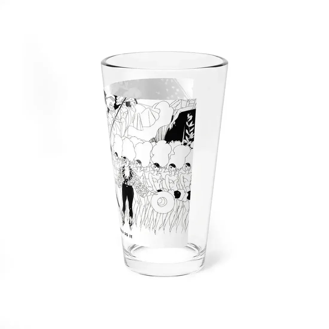 As Flo Ziegfeld Would Do It, Ballyhoo Magazine, November 1931 (Magazine Illustration) Pint Glass 16oz - Go Mug Yourself