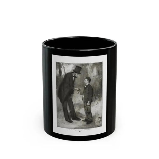 As We Forgive Those (2), St. Nicholas magazine, February 1923 - Black Coffee Mug 11oz - Go Mug Yourself
