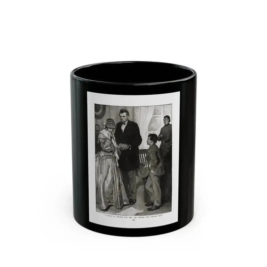 As We Forgive Those (3), St. Nicholas magazine, February 1923 - Black Coffee Mug 11oz - Go Mug Yourself