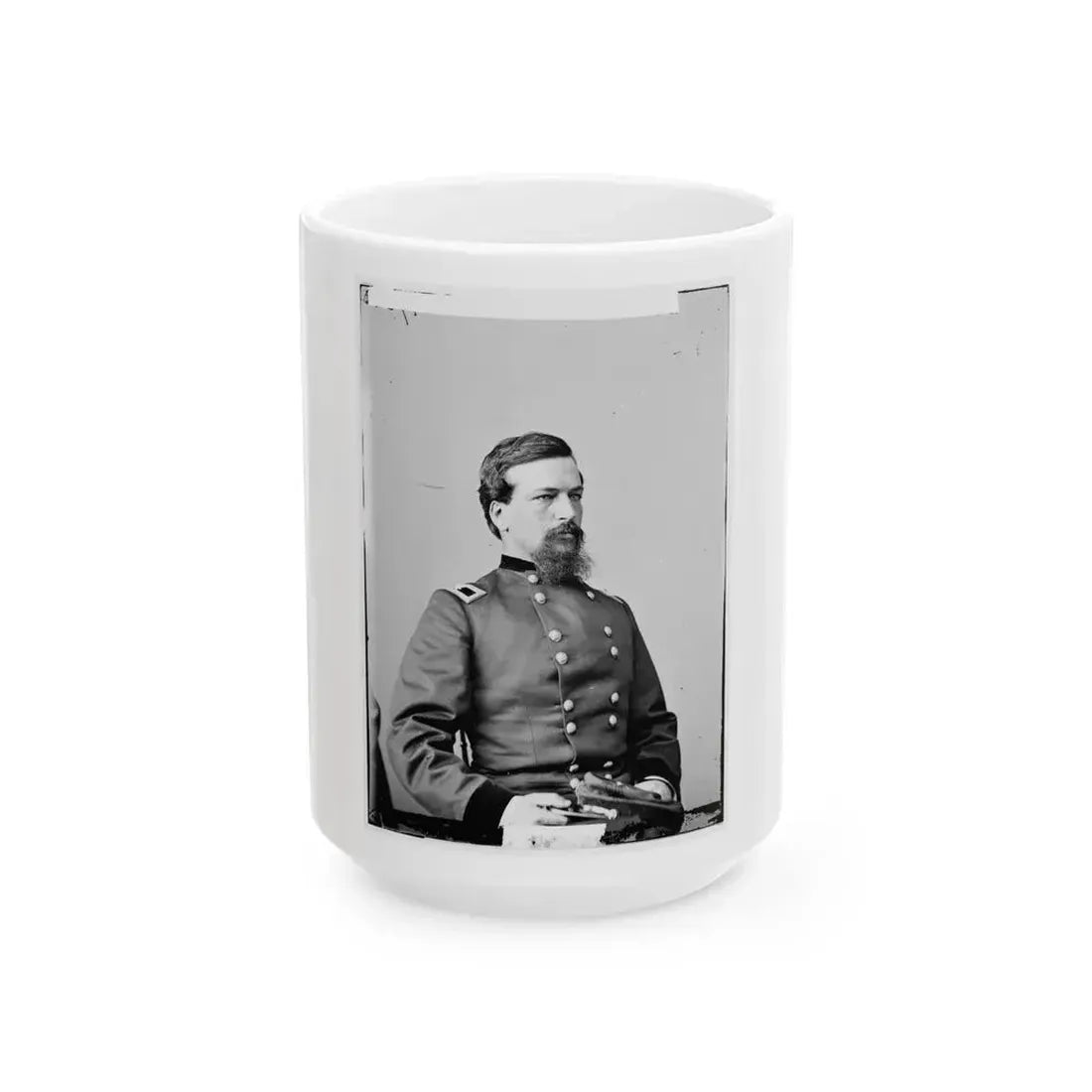 A.S. Webb 001 (U.S. Civil War) White Coffee Mug 15oz - Go Mug Yourself