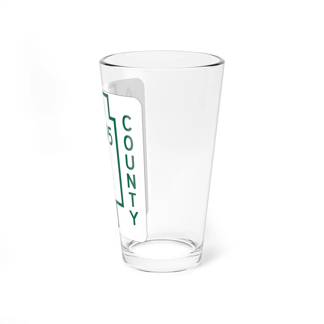 Ashland County Route 1095 OH (Ohio) (Road Sign) Pint Glass 16oz - Go Mug Yourself