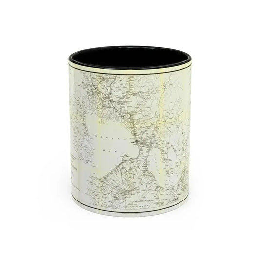 Asia - Luzon, Theatre of Military Operations (1899) (Map) Accent Coffee Mug 11oz Black - Go Mug Yourself