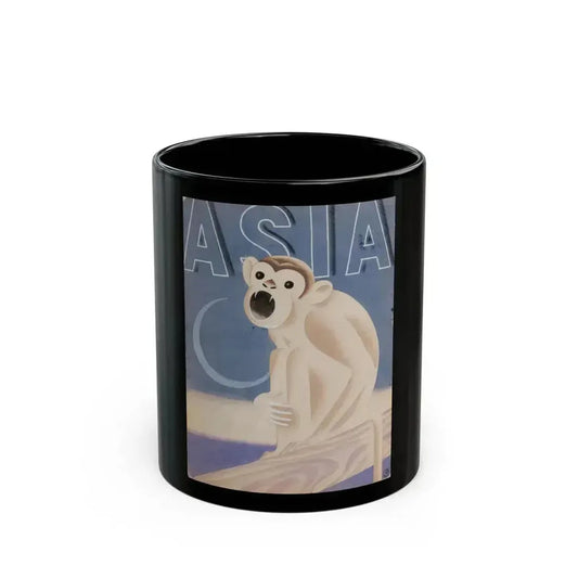 Asia magazine cover, July 1935 - Black Coffee Mug 11oz - Go Mug Yourself