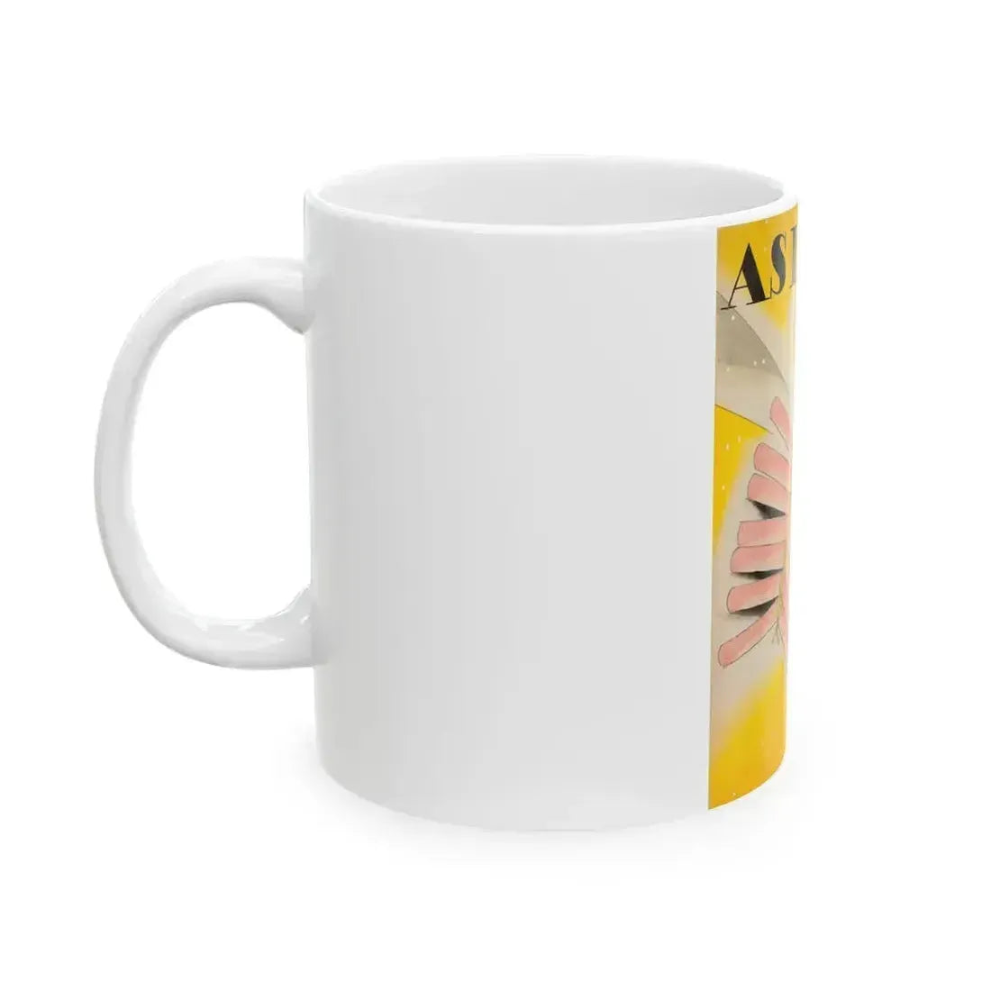 Asia magazine cover, July-August 1932 - White Coffee Mug - Go Mug Yourself