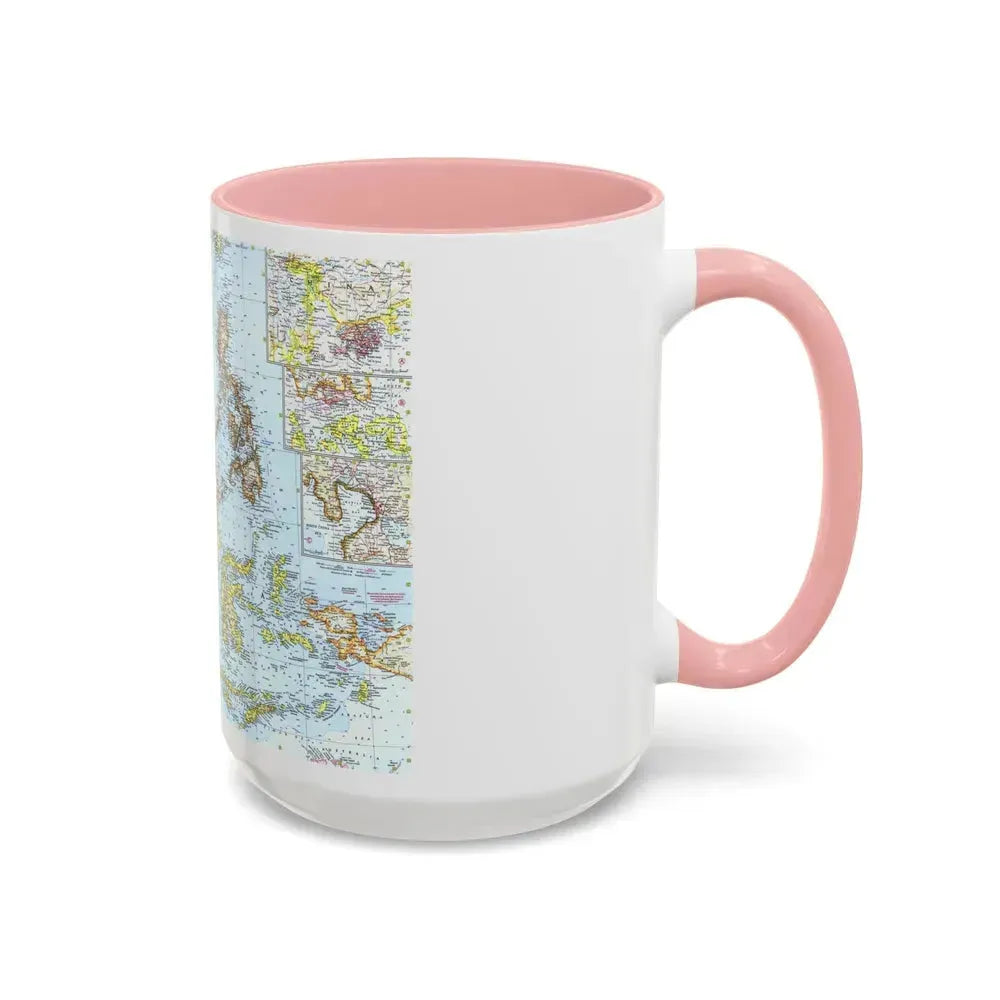Asia - Southeast (1961) (Map) Accent Coffee Mug - Go Mug Yourself
