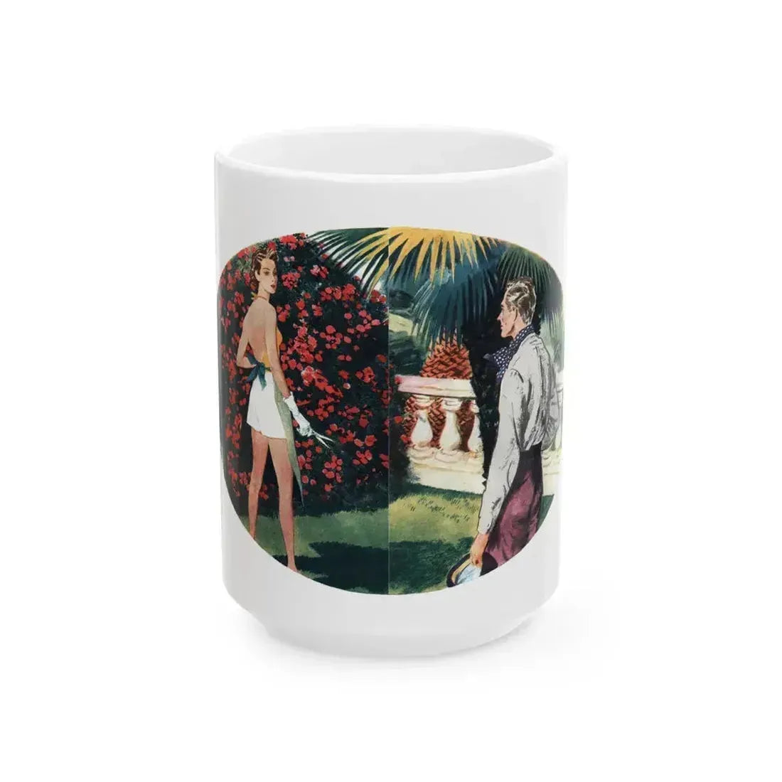 Ask Me No Questions (1), The American Magazine, June 1937 - White Coffee Mug 15oz - Go Mug Yourself