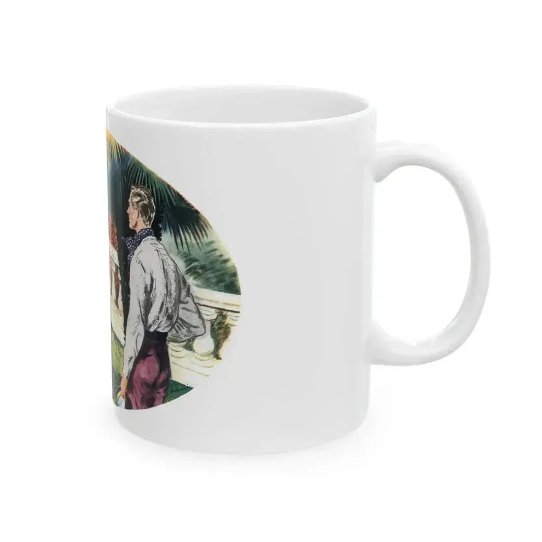 Ask Me No Questions (1), The American Magazine, June 1937 - White Coffee Mug - Go Mug Yourself