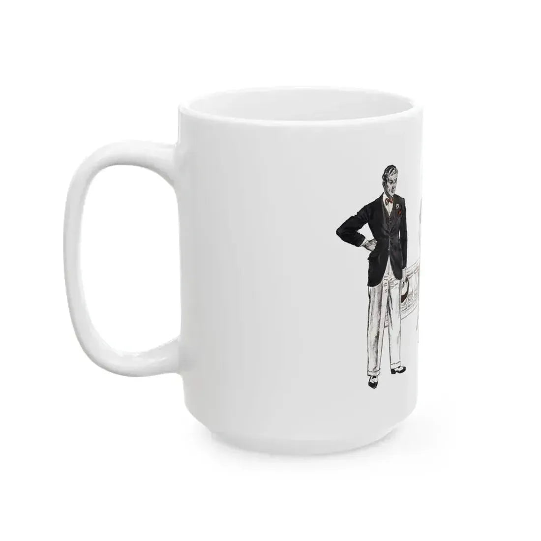 Ask Me No Questions (2), The American Magazine, June 1937 - White Coffee Mug - Go Mug Yourself