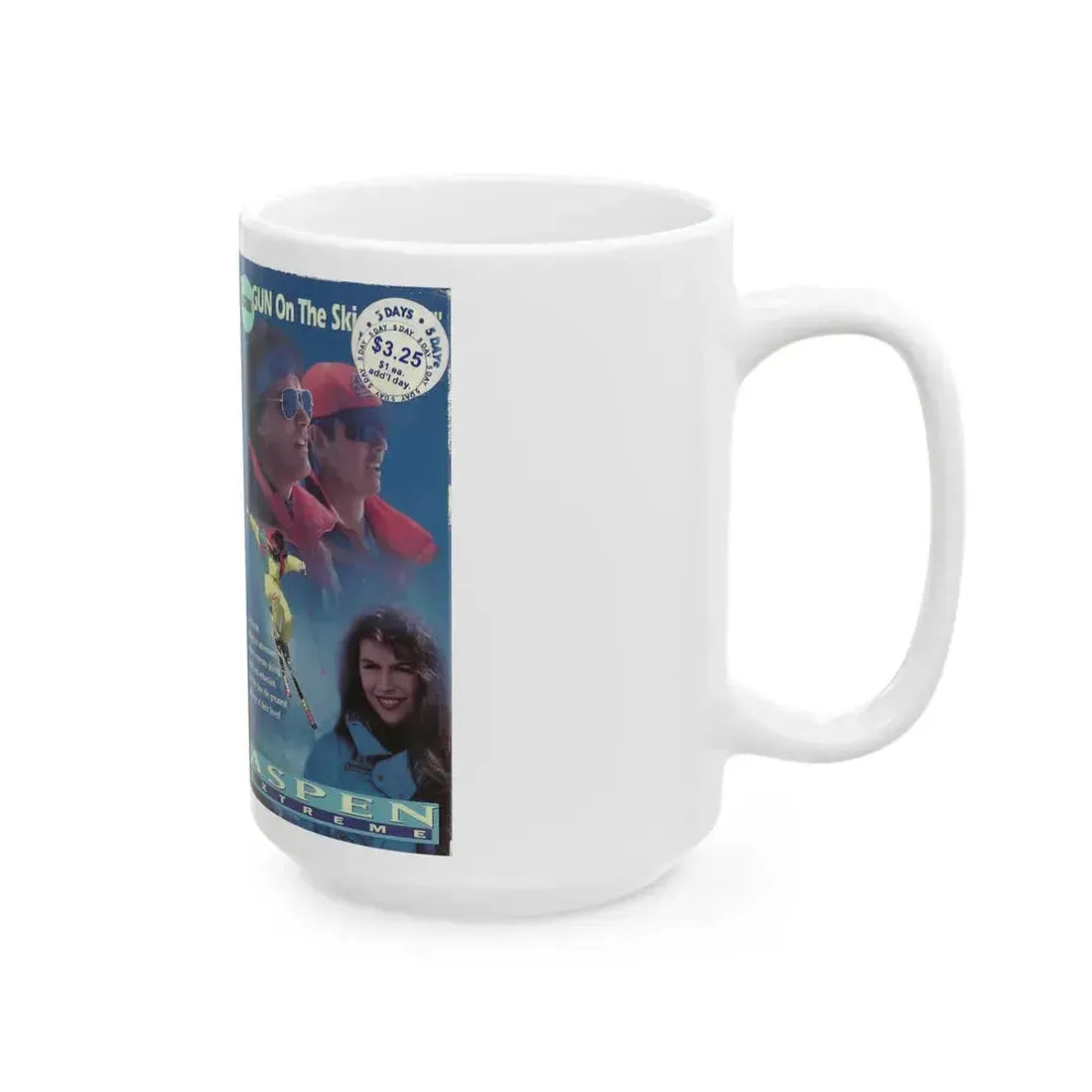 ASPEN EXTREME (VHS COVER) - White Coffee Mug - Go Mug Yourself