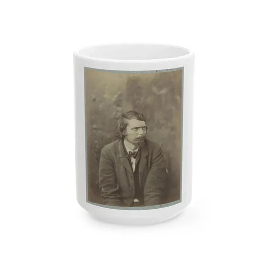 Assasination Of President Lincoln, George A. Atzerolt I.E. Atzerodt, One Of The Conspirators (U.S. Civil War) White Coffee Mug 15oz - Go Mug Yourself