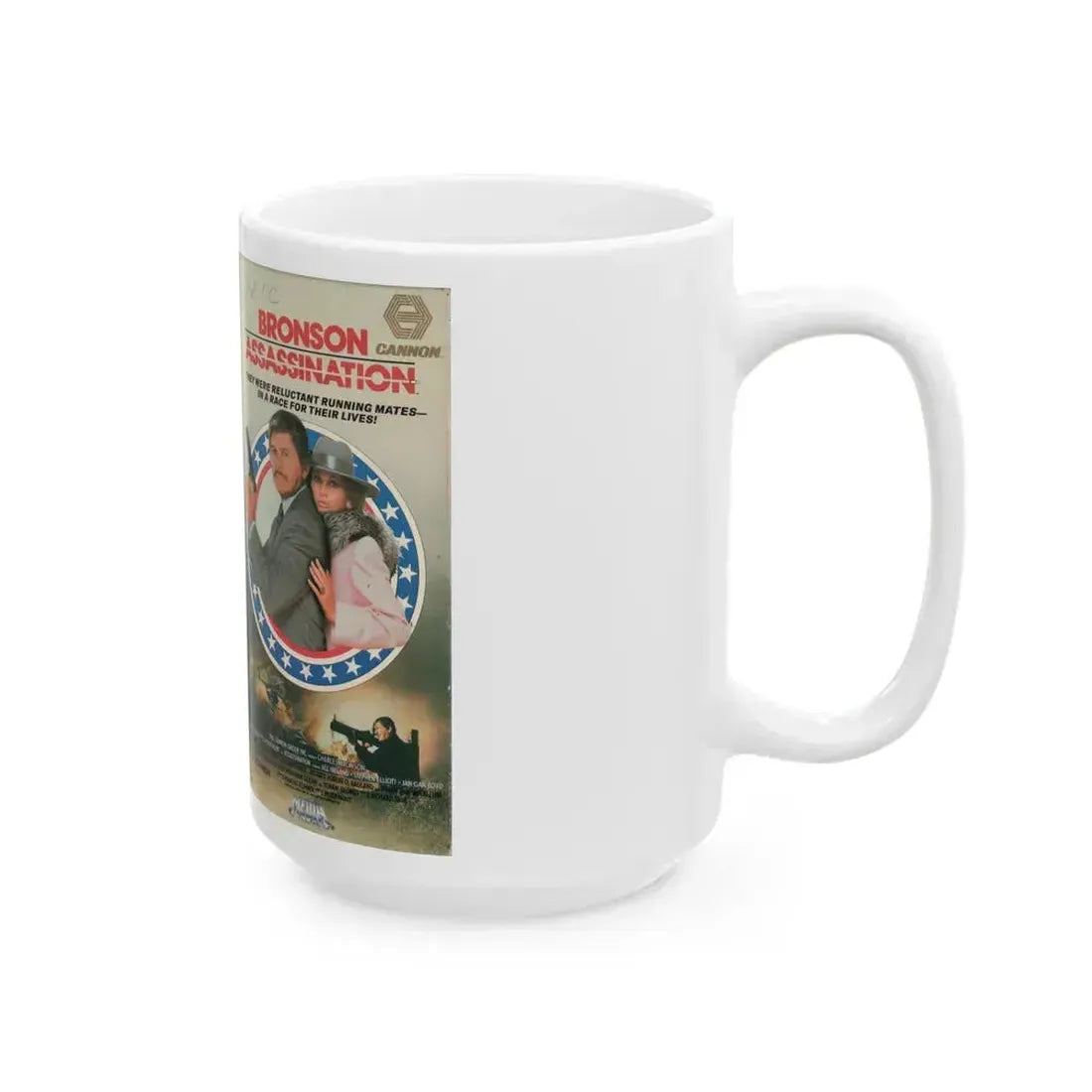 ASSASSINATION (VHS COVER) - White Coffee Mug - Go Mug Yourself