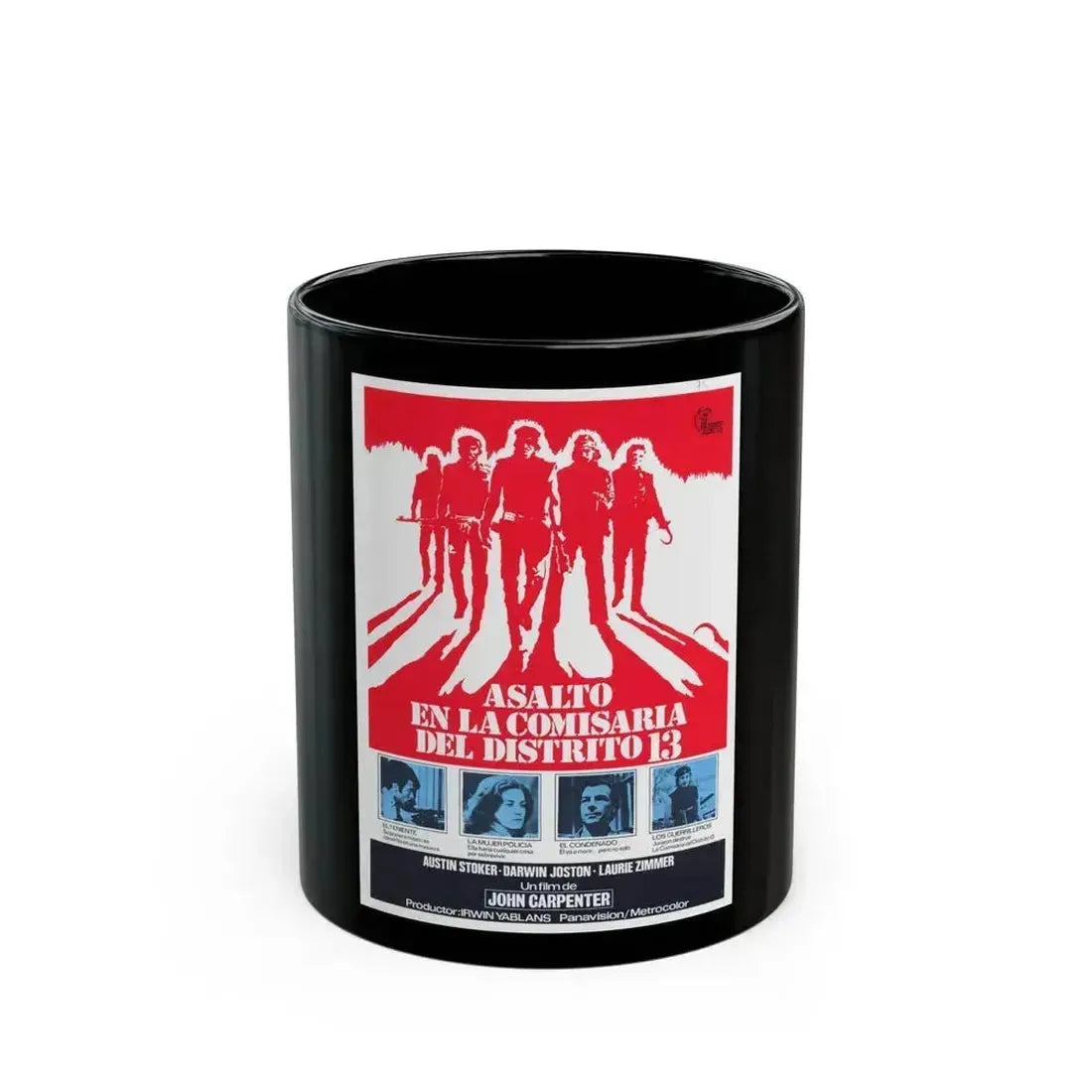 ASSAULT ON PRECINCT 13 (2) 1976 Movie Poster - Black Coffee Mug 11oz - Go Mug Yourself
