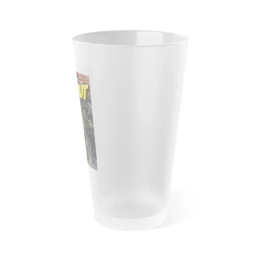 ASSAULT ON PRECINCT 13 (FRENCH) 1976 Movie Poster - Frosted Pint Glass 16oz - Go Mug Yourself