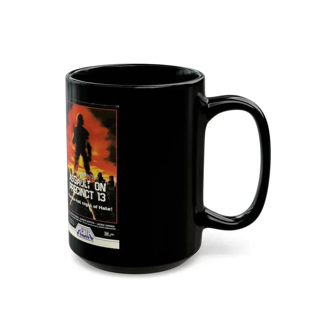 ASSAULT ON PRECINCT 13 (VHS COVER) - Black Coffee Mug - Go Mug Yourself