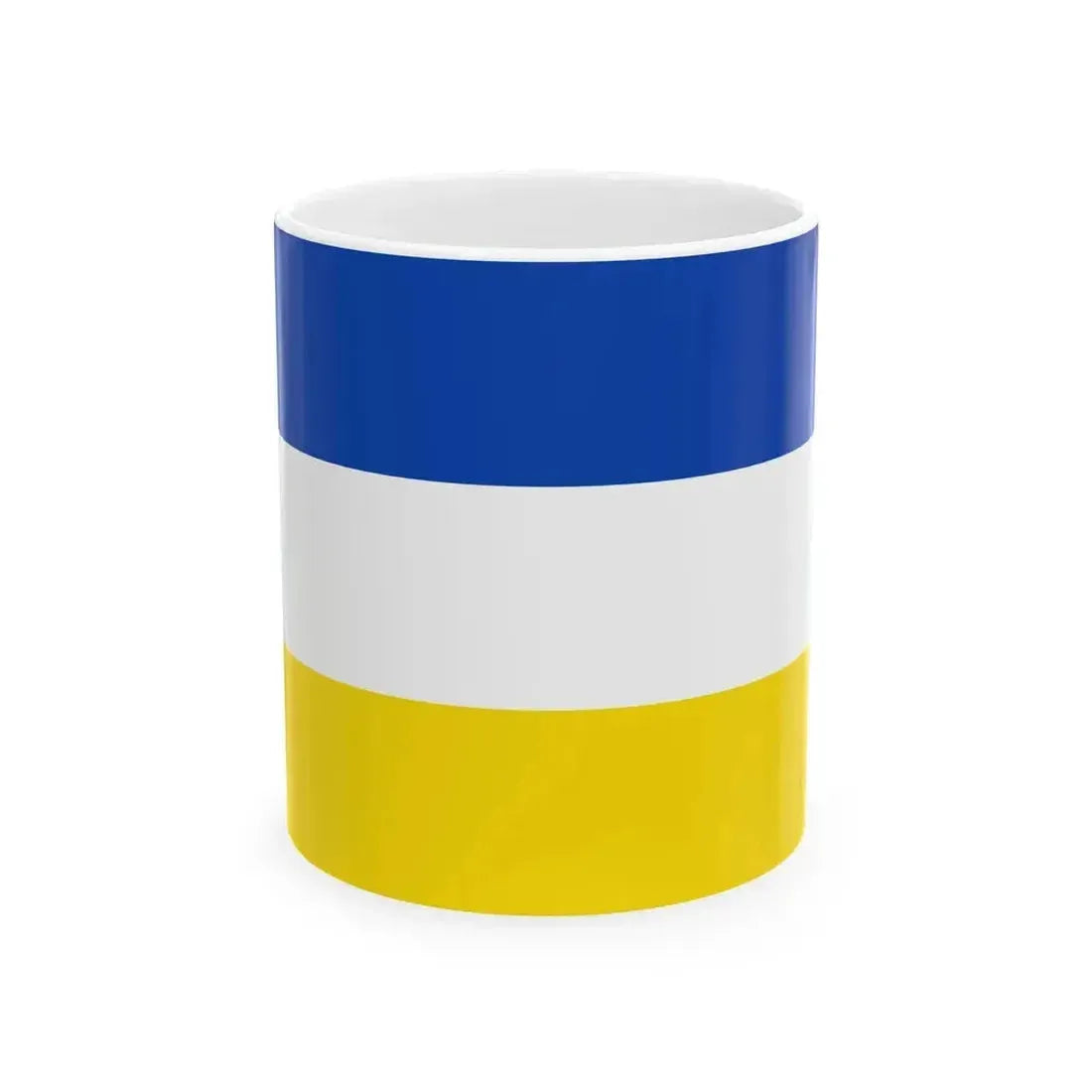 Assen marktstraatvlag (Netherlands) White Coffee Mug 11oz - Go Mug Yourself