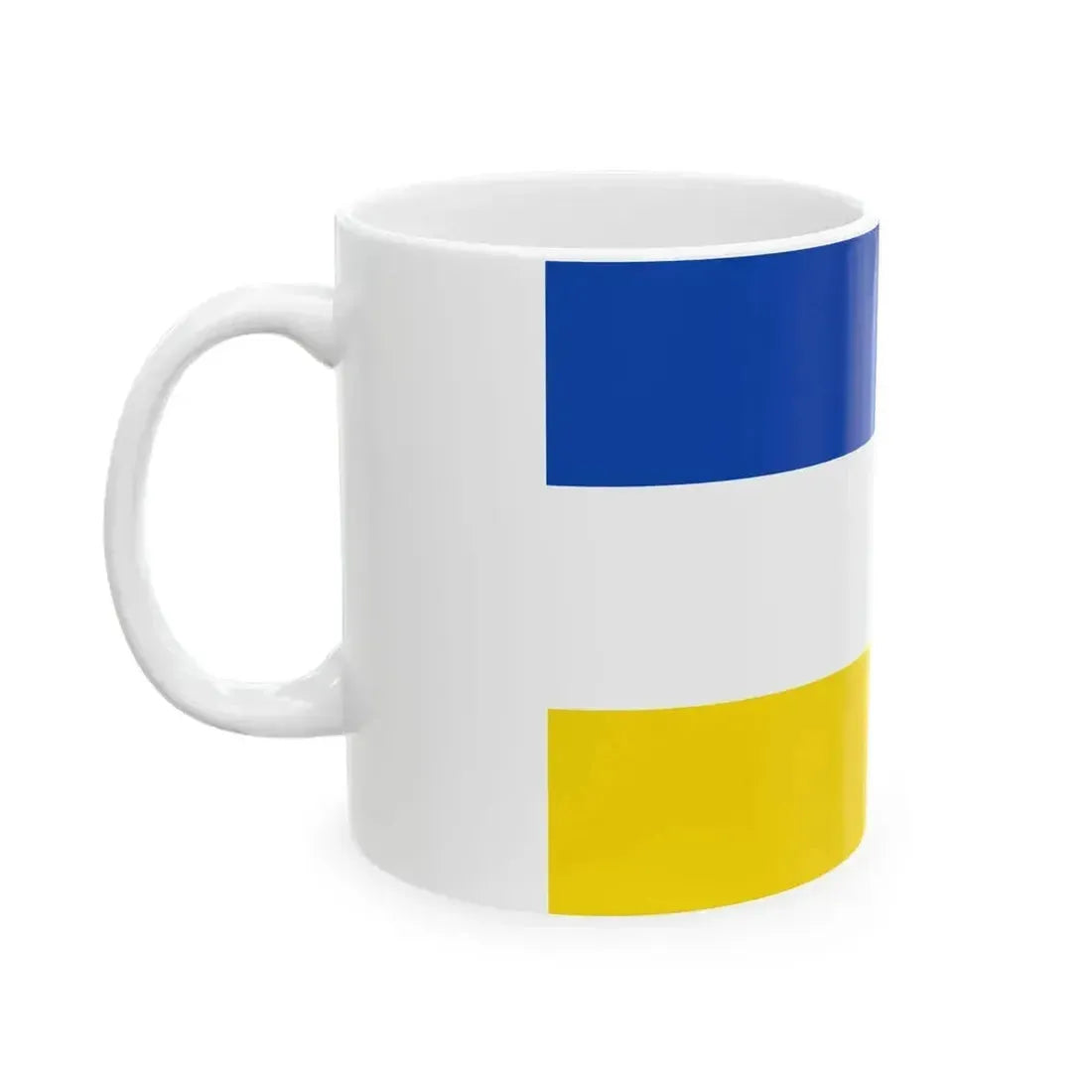 Assen marktstraatvlag (Netherlands) White Coffee Mug - Go Mug Yourself