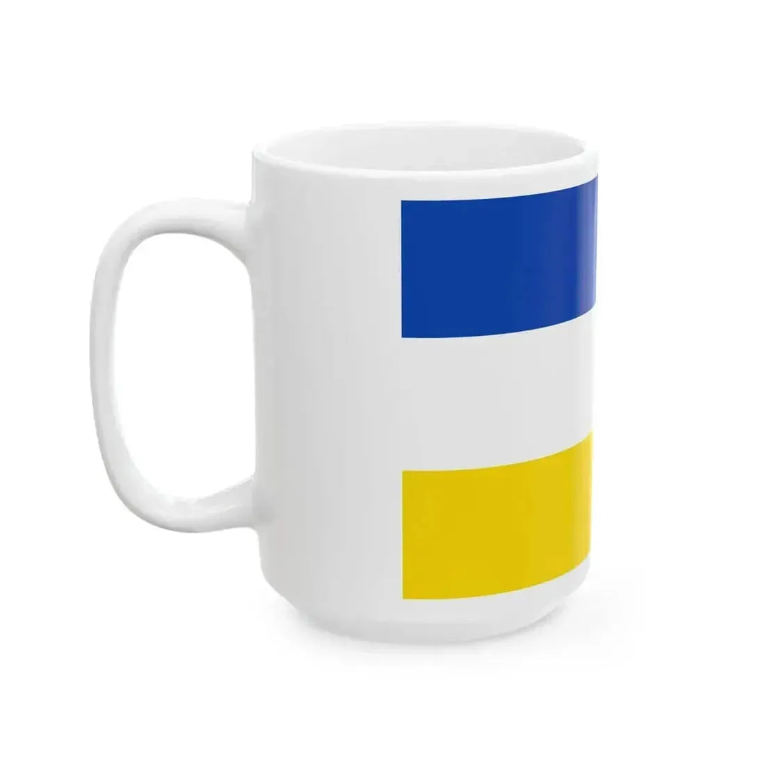 Assen marktstraatvlag (Netherlands) White Coffee Mug - Go Mug Yourself
