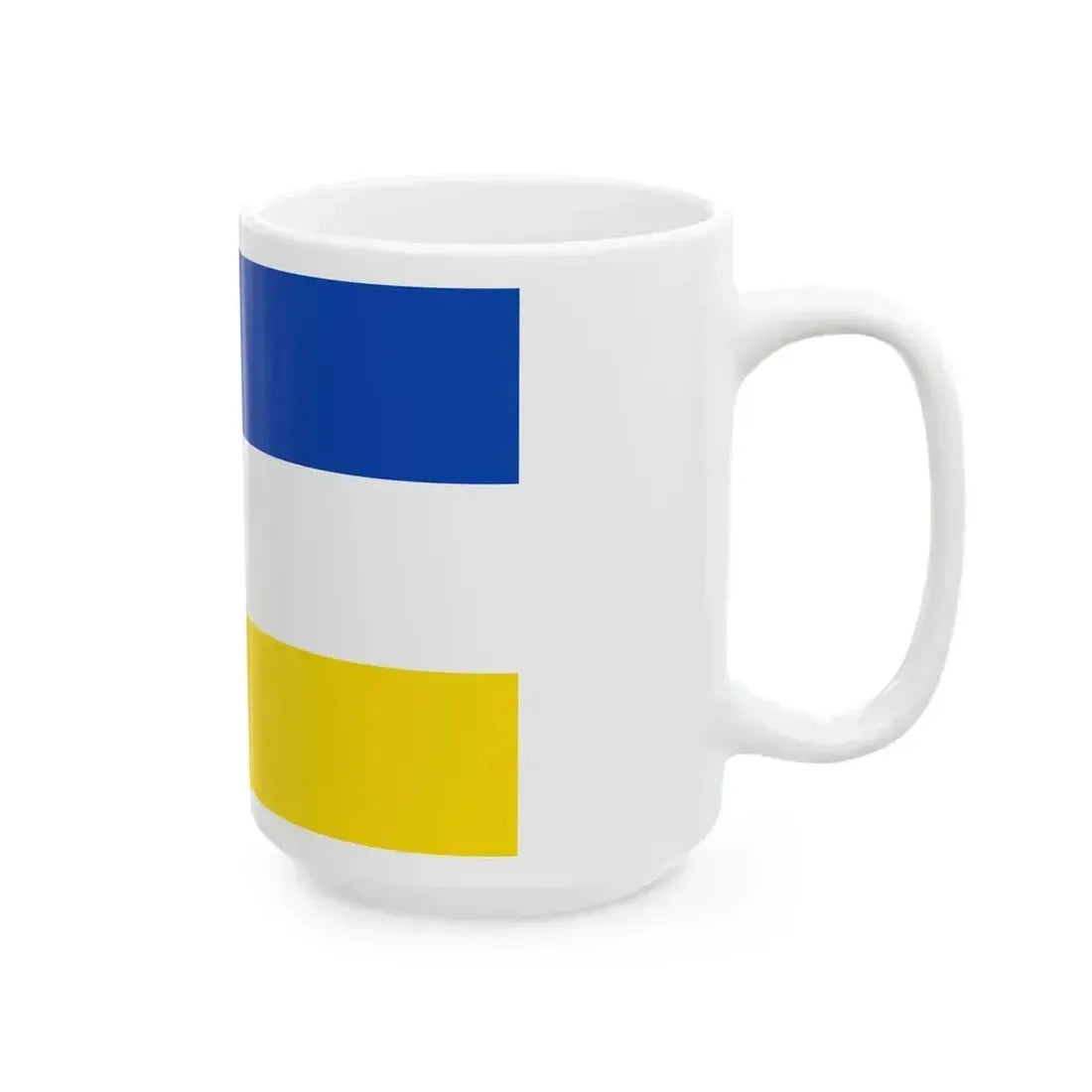 Assen marktstraatvlag (Netherlands) White Coffee Mug - Go Mug Yourself