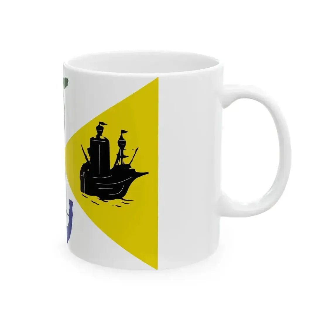 Assenede vlag (Belgium) White Coffee Mug - Go Mug Yourself