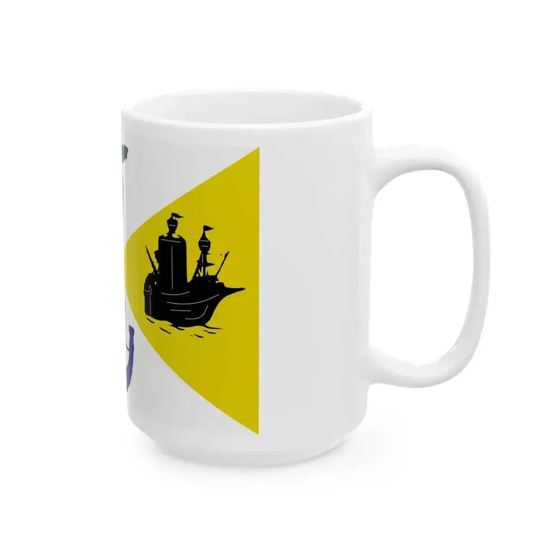 Assenede vlag (Belgium) White Coffee Mug - Go Mug Yourself