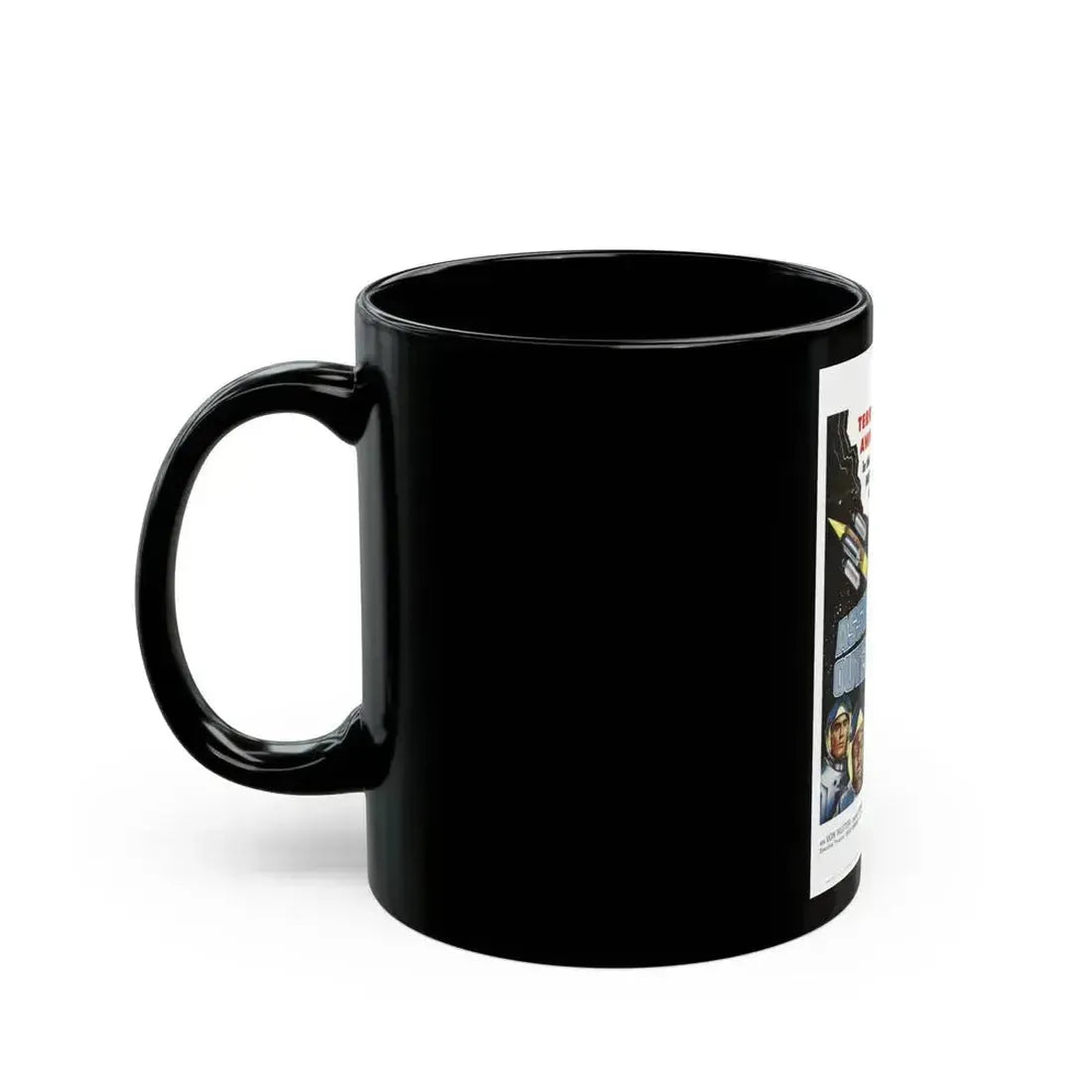 ASSIGNMENT OUTER SPACE 1960 Movie Poster - Black Coffee Mug - Go Mug Yourself