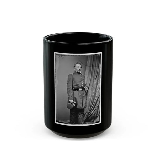 Asst. Surg. Luther Brusie, 3rd Ind Cav 001 (U.S. Civil War) Black Coffee Mug 15oz - Go Mug Yourself