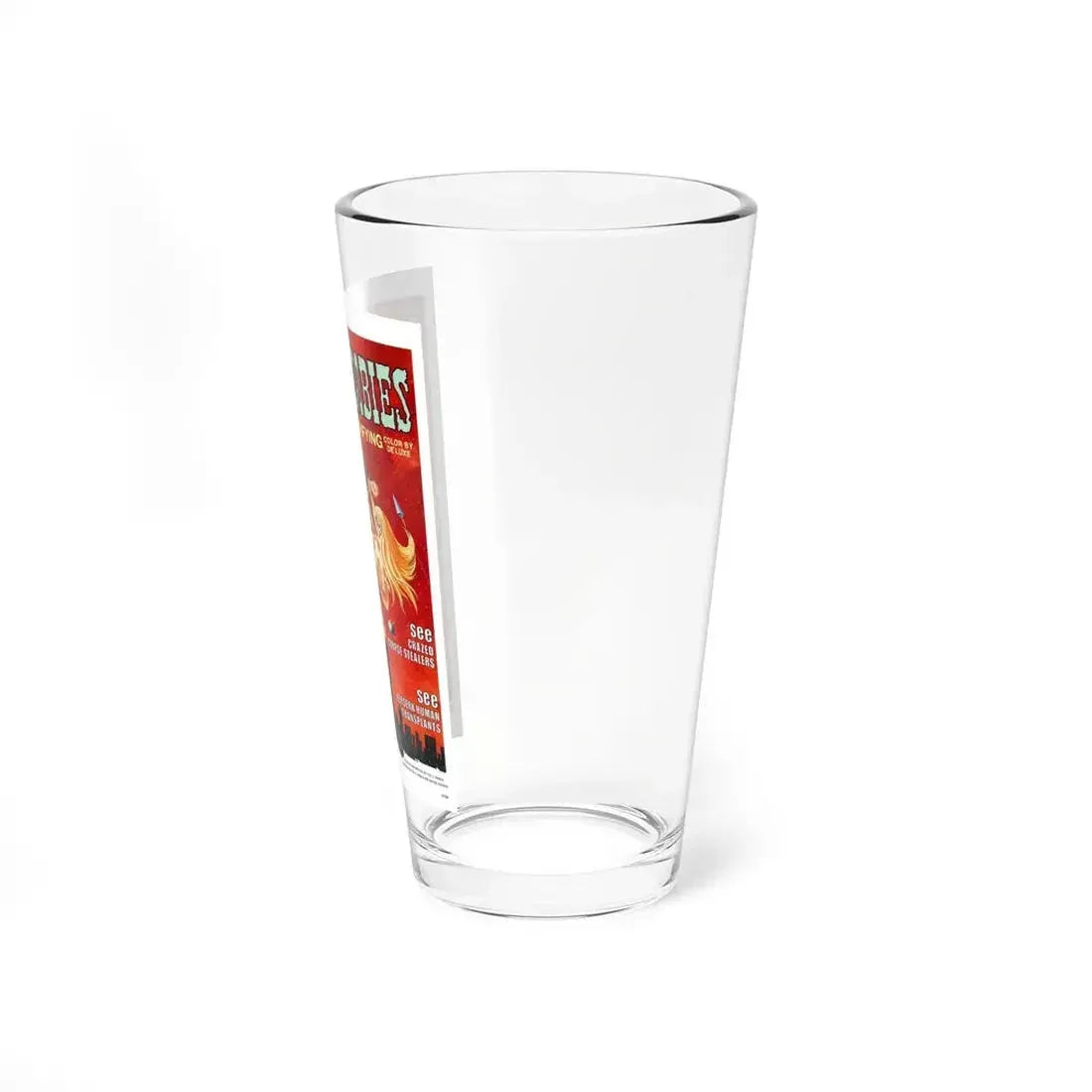 ASTRO ZOMBIES 1968 Movie Poster - Pint Glass 16oz - Go Mug Yourself