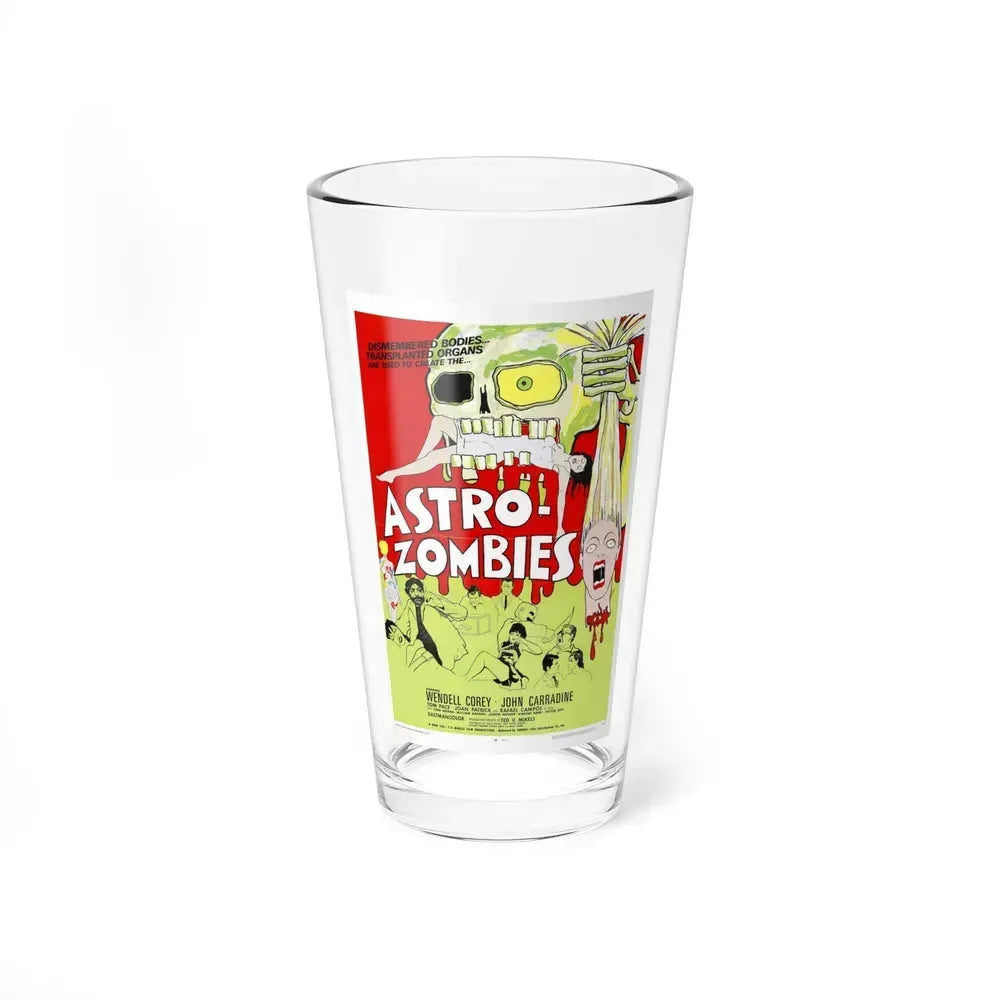 ASTRO ZOMBIES (2) 1968 Movie Poster - Pint Glass 16oz 16oz - Go Mug Yourself