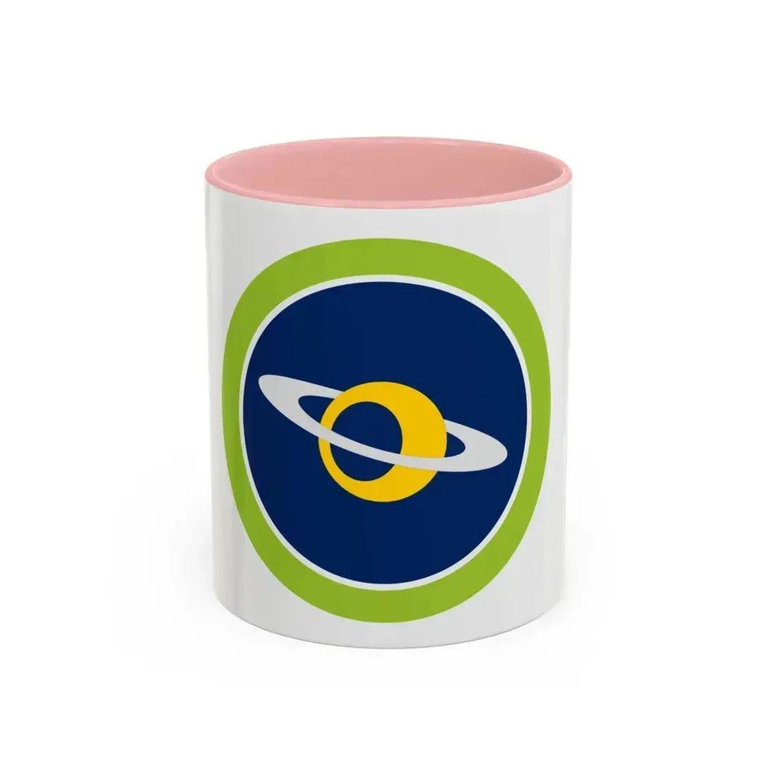 Astronomy (Boy Scout Merit Badge) Accent Coffee Mug 11oz Pink - Go Mug Yourself
