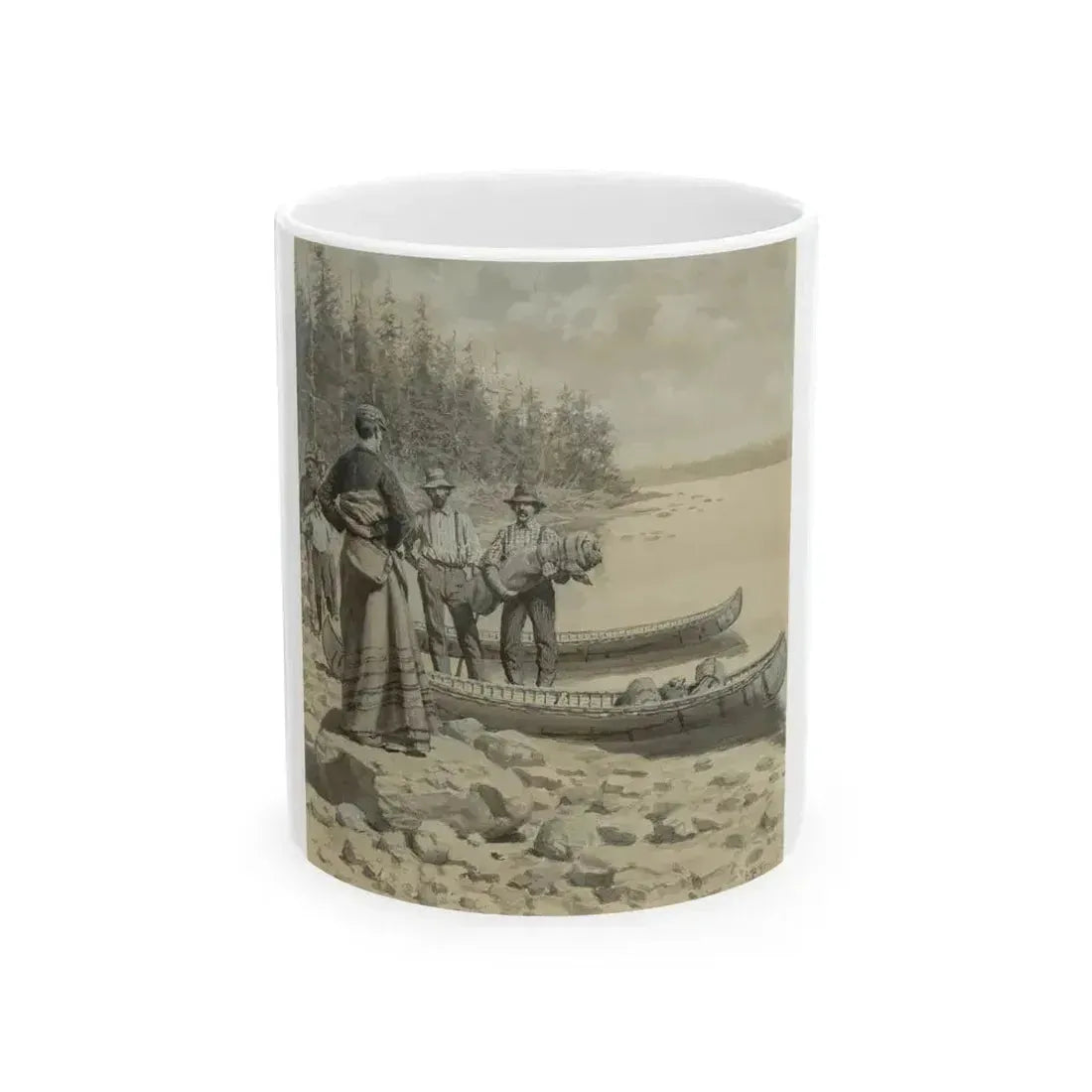 At Camp - White Coffee Mug 11oz - Go Mug Yourself