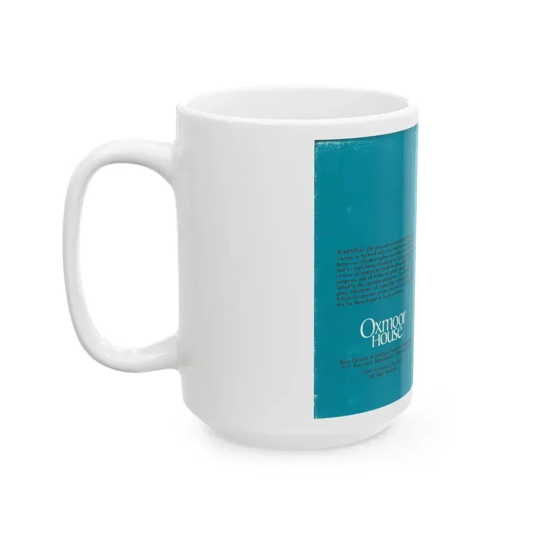 AT HOME WITH GEORGIA LAP QUILTING (VHS COVER) - White Coffee Mug - Go Mug Yourself