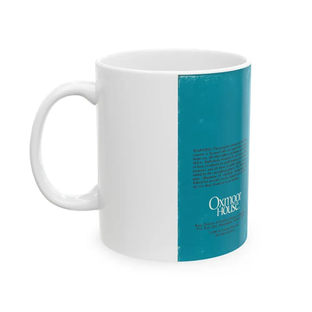 AT HOME WITH GEORGIA LAP QUILTING (VHS COVER) - White Coffee Mug - Go Mug Yourself