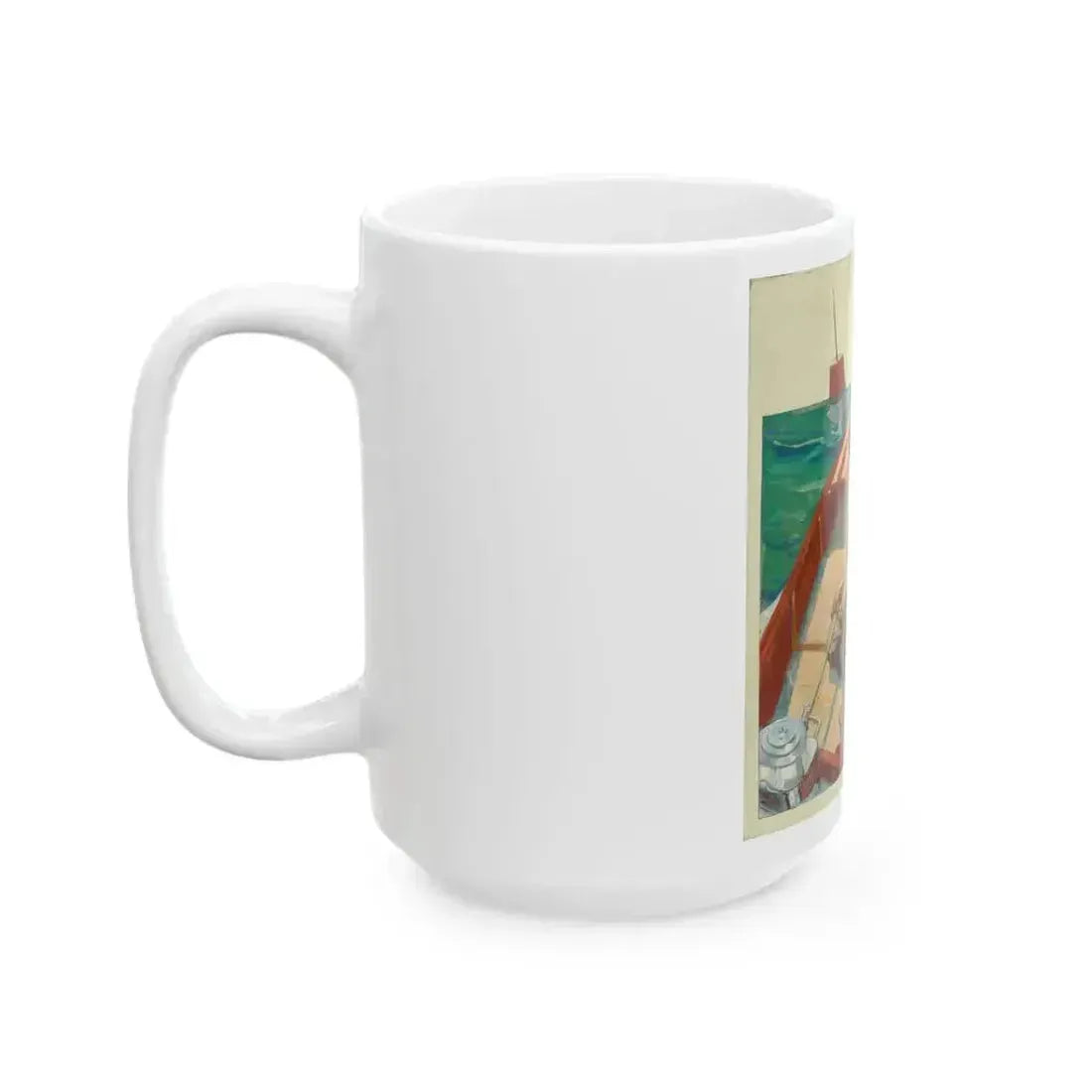 At Sea - White Coffee Mug - Go Mug Yourself