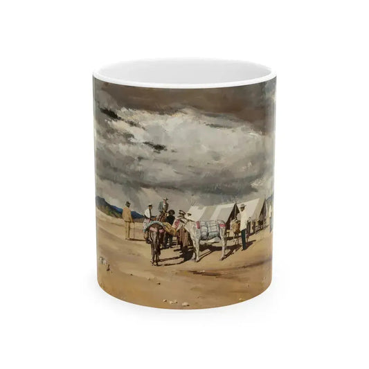 At the Camp - White Coffee Mug 11oz - Go Mug Yourself