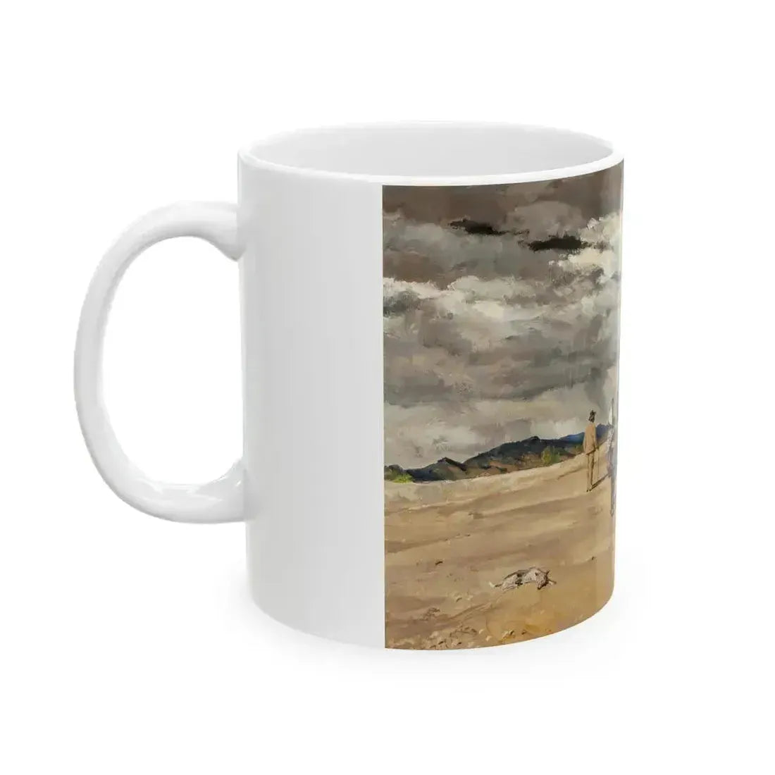 At the Camp - White Coffee Mug - Go Mug Yourself