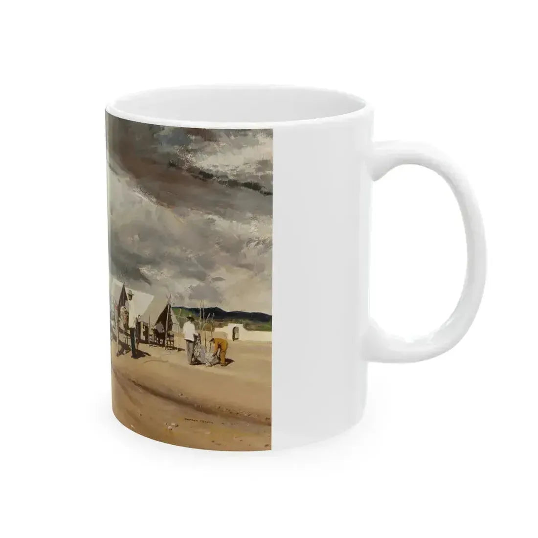 At the Camp - White Coffee Mug - Go Mug Yourself