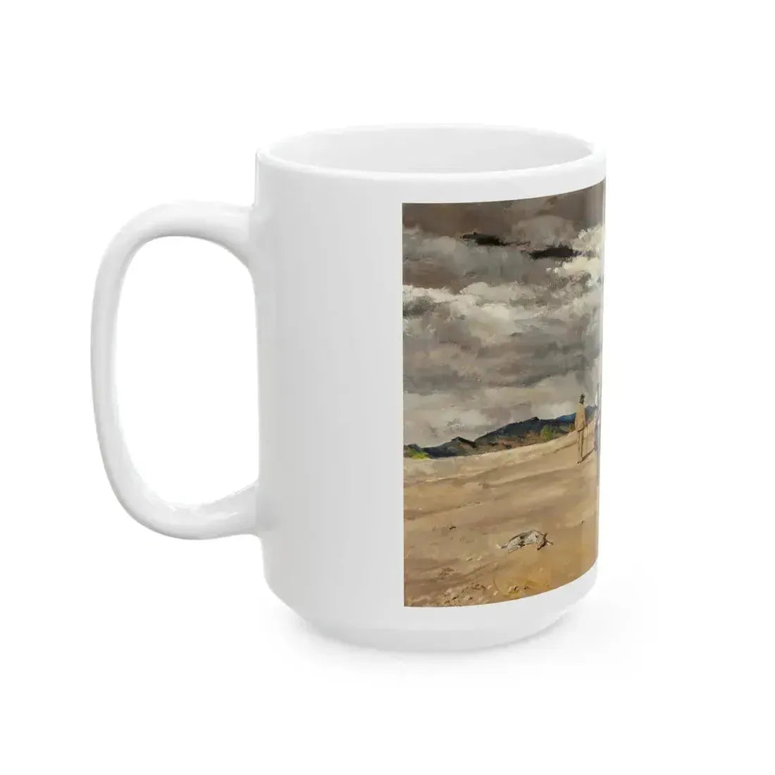 At the Camp - White Coffee Mug - Go Mug Yourself