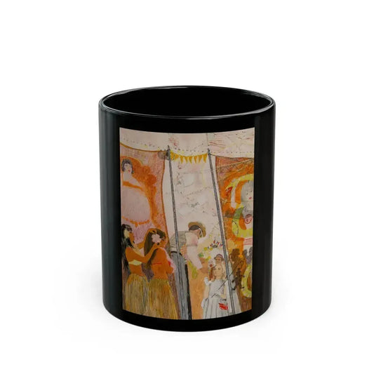 At the Circus - Black Coffee Mug 11oz - Go Mug Yourself