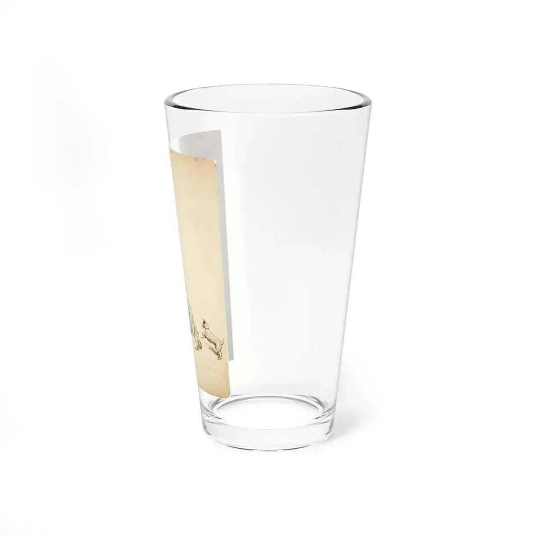 At the Circus Illustration (Magazine Illustration) Pint Glass 16oz - Go Mug Yourself