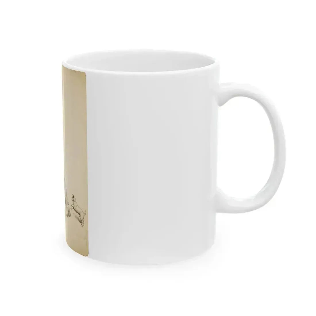 At the Circus Illustration - White Coffee Mug - Go Mug Yourself