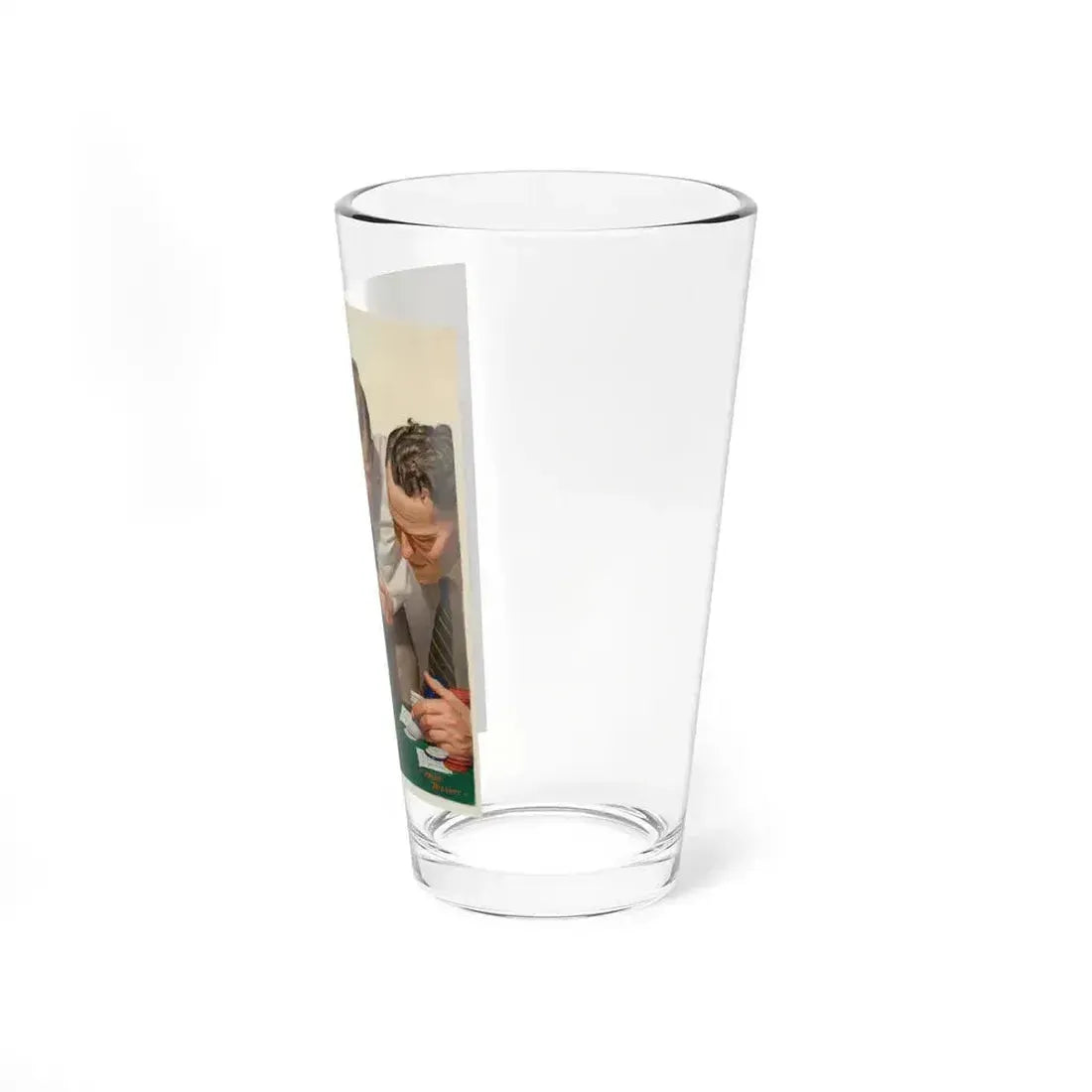 At the Cleaners, Liberty magazine cover, October 1, 1927 (Magazine Illustration) Pint Glass 16oz - Go Mug Yourself