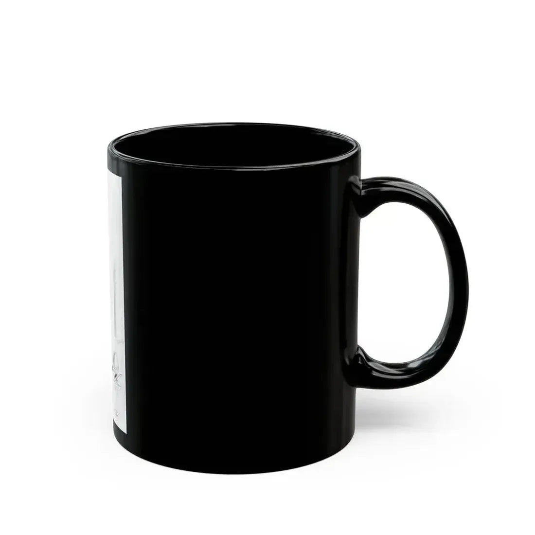 At the Doorway, Saturday Evening Post interior, 1903 - Black Coffee Mug - Go Mug Yourself