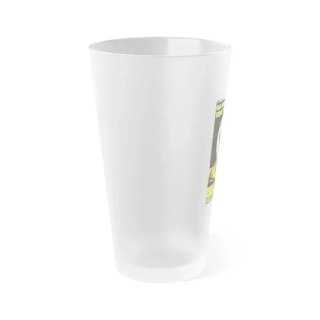 AT THE END OF THE RAINBOW 1965 Movie Poster - Frosted Pint Glass 16oz - Go Mug Yourself