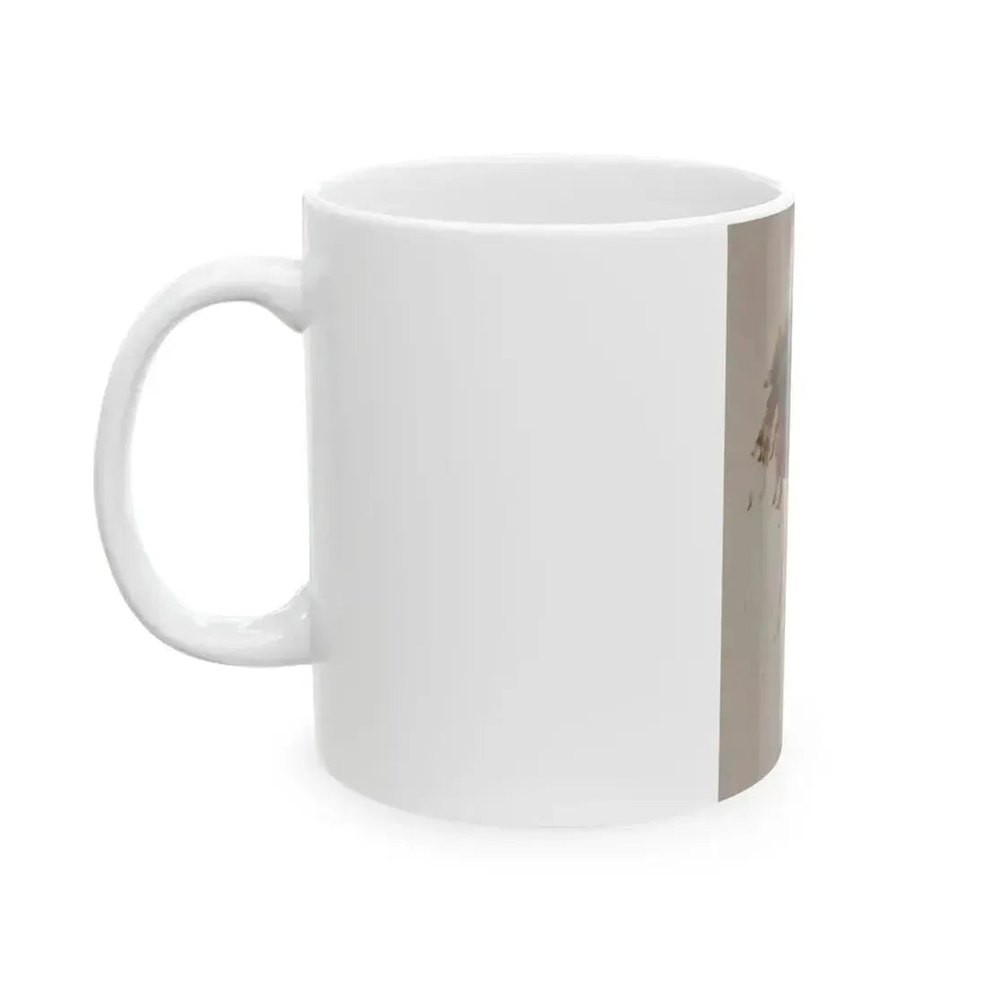 At the Port of Embarkment, Woman's Home Companion magazine story illustration - White Coffee Mug - Go Mug Yourself