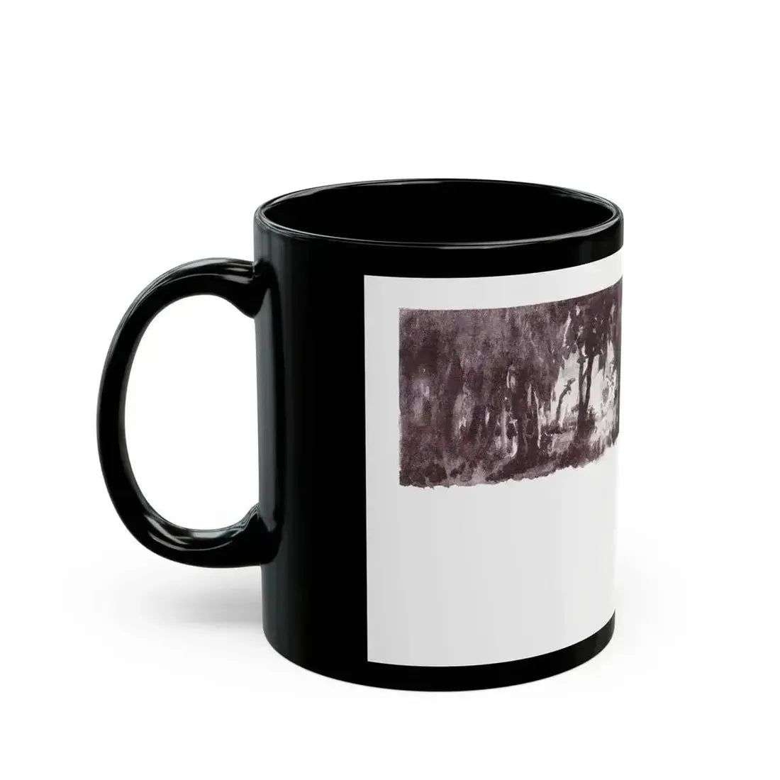 At the Sacred Rock (1), The American Boy, September, 1933 - Black Coffee Mug - Go Mug Yourself