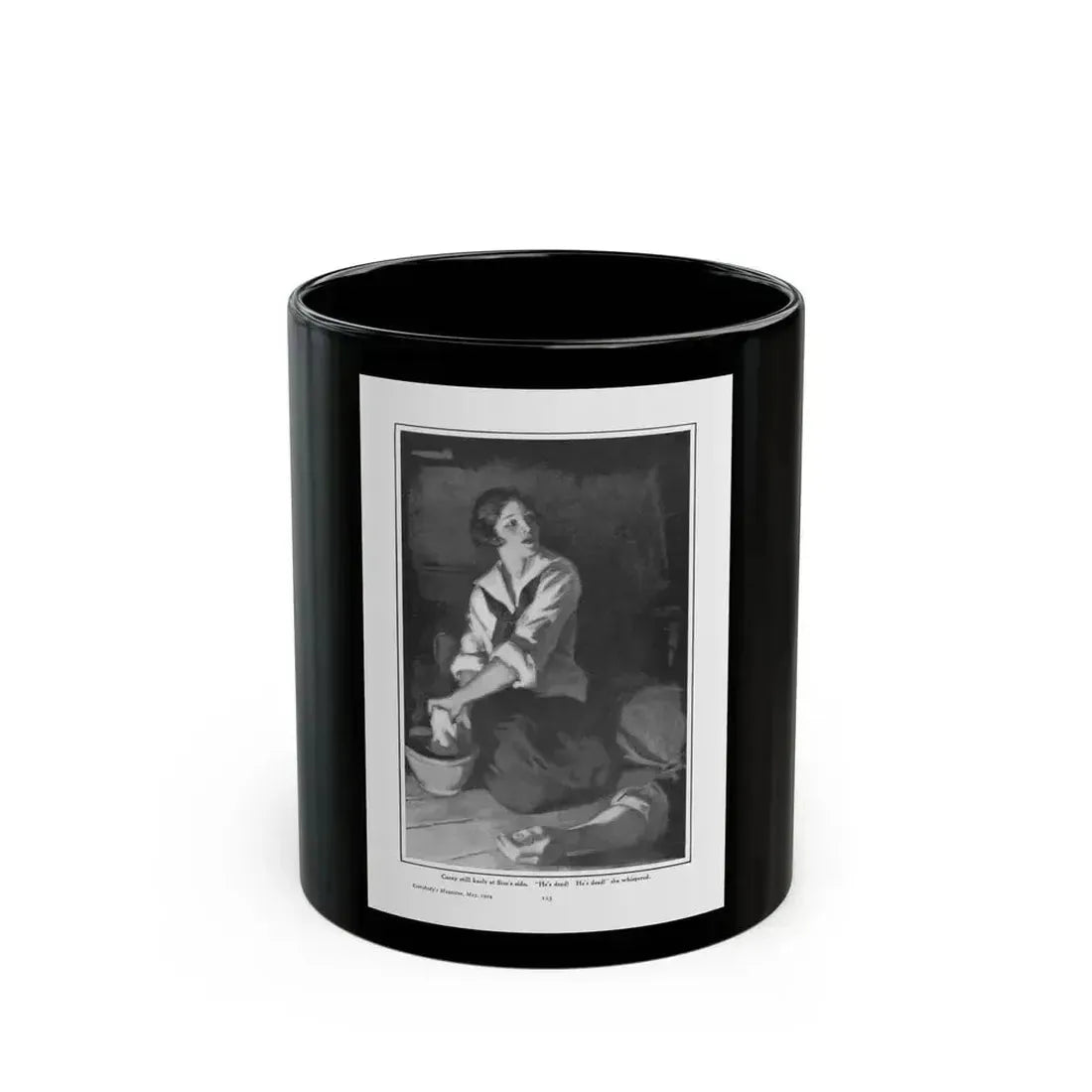 At the Sign of the Ash, Everybody's Magazine, May 1924 - Black Coffee Mug 11oz - Go Mug Yourself