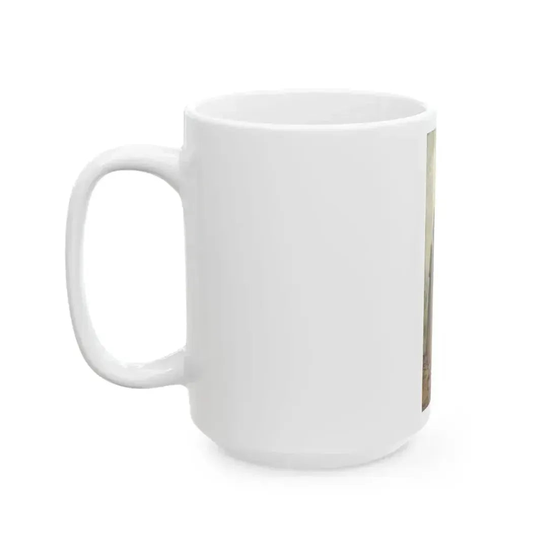At the Window, Saturday Evening Post illustration, 1920 - White Coffee Mug - Go Mug Yourself